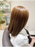 爽やかミディアムボブ