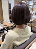 内巻きボブ