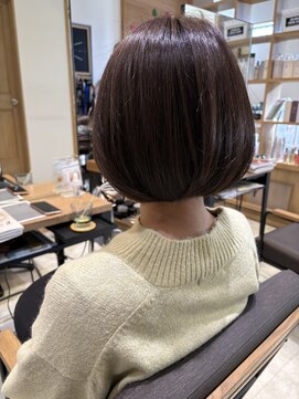 モア ヘアデザイン バイ オリジンズ つくばみどりの店(moA hair design by Origins) 内巻きボブ
