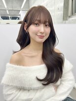 フォンズ(FONS)&nbsp;ショコラブラウン　チョコブラウン　くびれヘア