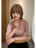 ロンドプロフィール 浦和(Lond profil) イメチェン ボブ 外ハネボブ 美髪 ホワイトブロンド 韓国