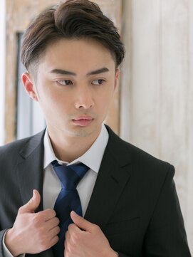 モッズヘア メン 上尾東口店(mod's hair men) 社会人アップバング韓国フェードカットV上尾