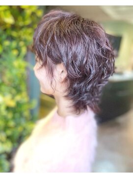 ミスグランディーヴィラス(Miss Grandee VILLAS) フレンチガーリー秋冬パーマ20代30代40代ショートウルフパーマ