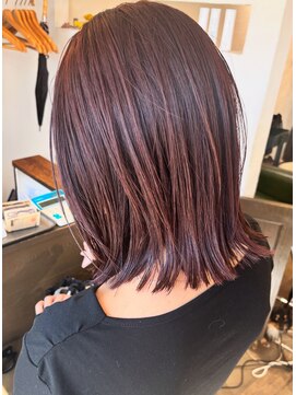 ホロホロヘアー(Hair) ピンクパープル