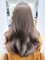 ティエラ 原宿 表参道(Tierra)&nbsp;原宿表参道 柔らかく透けるミルクティーブラウンBEFORE→AFTER