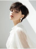 ナチュラル耳掛けショート