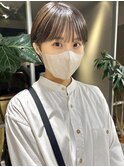 黒髪/クラゲヘアー/オリーブグレー/小顔/ココアベージュ/田町