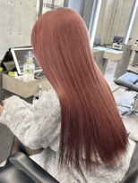 ローレン(Lolen.) 色落ちまで可愛いピンクベージュ/大人ガーリーロングヘア