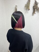 リングバイモアムー(Ring by Moremuu)&nbsp;<Hazuki>   ブラック×ピンク