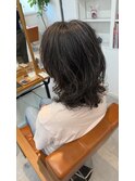 【amule hair eta】白髪を活かした大人パーマスタイル