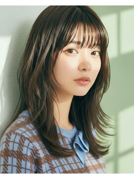 フレイムス ヘアアンドリラックス 吉川店(Frames hair&relax) ミディアムヘアー/グレージュ/小顔/髪質改善/吉川
