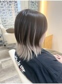 ホワイトインナーカラー