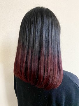 ラインヘアー(LINE HAIR) グラデーションカラー