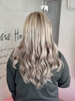 ラニシス ヘアー(Lanisis Hair) シルバーとブラウンローライト☆