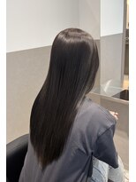 リーフヘアー(REEF hair)&nbsp;ダークグレージュストレート