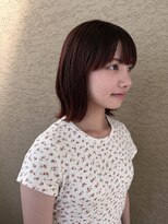 ビファインべクス(Befine becs)&nbsp;【ブリーチあり】ボブ×レッドブラウンカラーが可愛い！