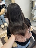 ユニークバイケンジ 町田(unique KENJE) エンドカラー/裾ブリーチ