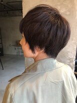 グロウム バイ アフェクト(glowm by AFFECT)&nbsp;襟足のクセにも対応できます マニッシュショート