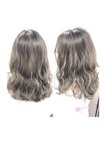 ヘアールームキュー(HAIR ROOM quu+)&nbsp;透明感☆グレージュカラー