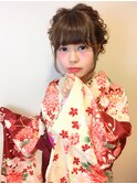 卒業式 袴 成人式 振袖 ルーズ ヘアアレンジ