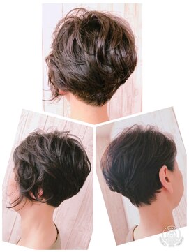 オテテ(OTETE) ショートアシンメトリースタイル