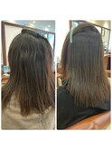 髪質改善ストレート