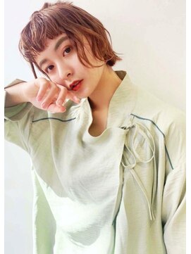 エルト 四条烏丸(elto) 透明感のあるグレージュ×大人可愛い外ハネボブ