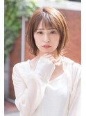 Liberte銀座 大人可愛い小顔ショート×ナチュラルブラウン