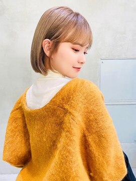 マイルス(MILES) 【MILES】シルエットで魅せるボブ