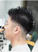20代30代40代メンズツーブロックスタイル ショート