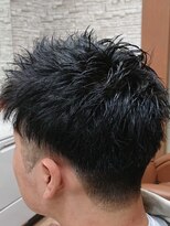 アポロカットステージ 相模大野店&nbsp;アップバング/ツーブロックマッシュ<理容室>[メンズ/相模大野]