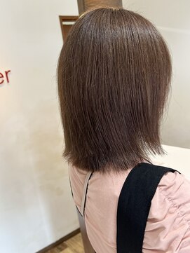 美容室 プラセル(Plaser) 脱白髪染め☆ブリーチONイルミナカラー