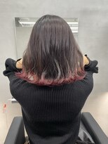 ジエクト カナウ(The Ect canow)&nbsp;ピンクベージュ裾カラー裾グラデーションカラーマチルダボブ