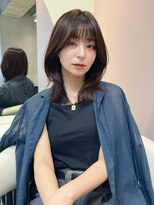 グロー 大宮(GLROW)&nbsp;□ 韓国大宮顔周りレイヤーカットウルフカットくびれミディアム