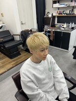 ノイ 経堂(noi)&nbsp;ハイトーンブロンドマッシュ