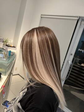 ドイ(DOI) アンブレラカラー　ブラウン×ブロンド