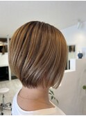 夏のお手入れ楽チンなショートカット