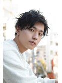 【hal泉中央】ツーブロックxアップバング
