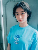 エーバイフー 江坂店(A BY WHO)&nbsp;A BY WHO江坂/透明感外はねボブ/センターパート