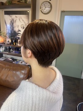 コレット ヘアー 大通(Colette hair) 〈ショートヘア×暖色カラー〉