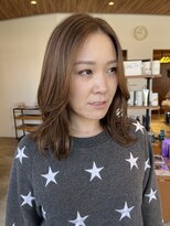 サラビューティーサイト 志免店(SARA Beauty Sight)&nbsp;【琉希也style】ベージュブラウン/aujuaトリートメント