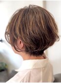 首元すっきり、大人のショート