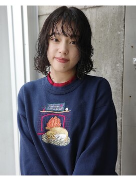 蜃気楼 ロブパーマ