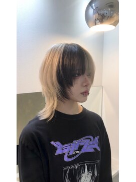 トーキョー オタクヘアー(TOKYO OTAKU HAIR) ジェンダーレスツートーンウルフ