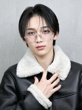 ザ サードヘアー 柏(THE 3rd HAIR) シースルーコンマセンターパート アップパーマ