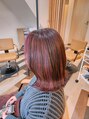 カルムドットヘアー 宜野湾(calm.hair) インナ-カラ-/ピンクベ-ジュ/白髪ぼかし/髪質改善トリ-トメント