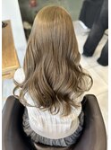 ブリーチなしダブルカラー　ヘーゼルベージュ