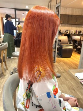 ヘブンリー(heavenly) オレンジベージュ/オレンジブラウン/オレンジカラー/ブリーチ