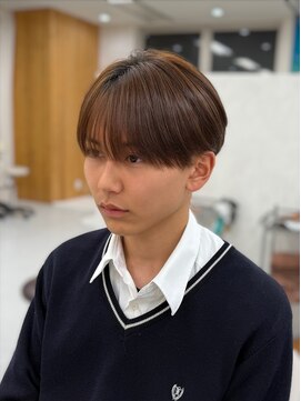 スウェル(SWELL) ナチュラルシースルーマッシュ/地毛風縮毛矯正