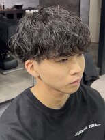 フィフス 大分(fifth) 大分メンズ刈り上げツーブロックマッシュ波巻きスパイラルパーマ